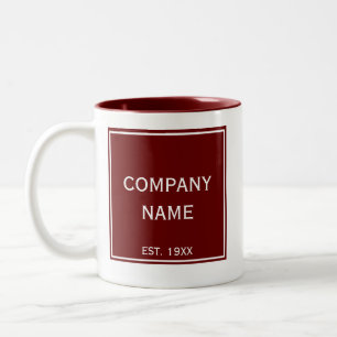 Mug de logo personnalisé - Cadeau d'appréciation d