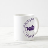 Mug de logo violet (Devant droit)