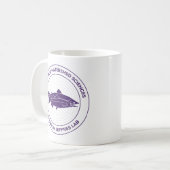 Mug de logo violet (Devant gauche)
