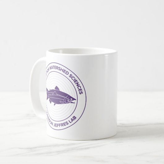 Mug de logo violet (Devant gauche)