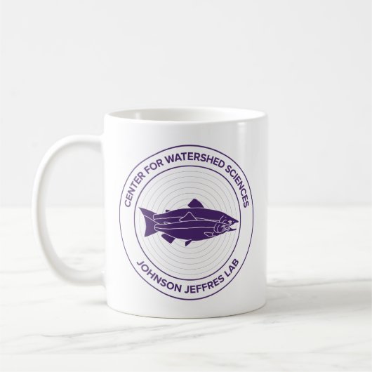 Mug de logo violet (Gauche)