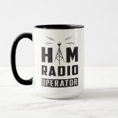 Mug de l'opérateur radio de jambon (Gauche)