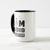 Mug de l'opérateur radio de jambon (Devant gauche)