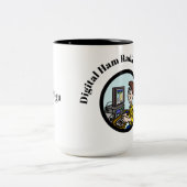 Mug de l'opérateur radio de jambon numérique (Centre)