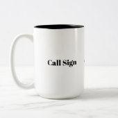 Mug de l'opérateur radio de jambon numérique (Gauche)