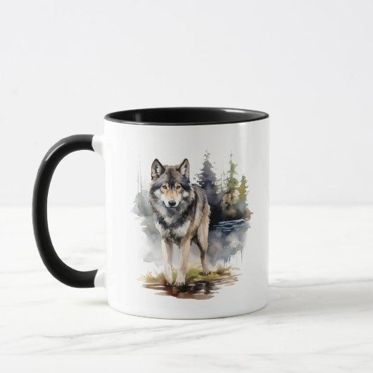 Mug de loup amérindien (Gauche)