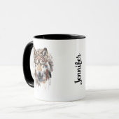 Mug de loup de la tribu Boho (Devant gauche)