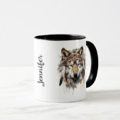 Mug de loup de la tribu Boho (Devant droit)