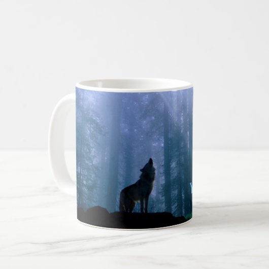 Mug de loup de Yellowstone (Devant gauche)