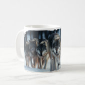 Mug de loups de Yellowstone (Devant gauche)