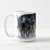 Mug de loups de Yellowstone (Gauche)