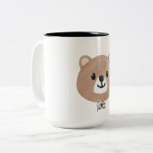 Mug de l'Ours Lover au café (Devant gauche)