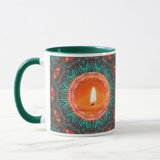 Mug de lumière fractale (Gauche)