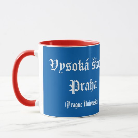 Mug de l'Université de Prague (Gauche)