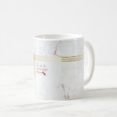 Mug de Luxe "Vous êtes la plus belle bénédiction (Devant droit)