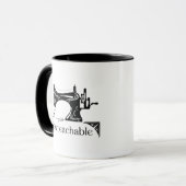 Mug de machine à coudre Vintage à eau (Devant gauche)