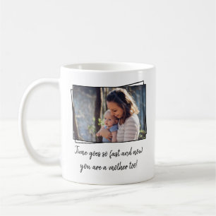 Mug De Maman à Fille Photo Fête des Mères Café Mu