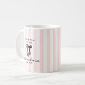Mug de Maman à Grand-mère avec un nœud (Devant gauche)