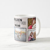 Mug de maman rétriever doré personnalisé - Mug per (Devant droit)