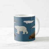 Mug de mammifères marins / tasse (Devant droit)