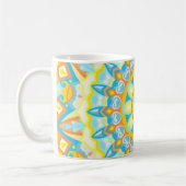 Mug de mandala d'été coloré (Gauche)