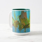 Mug de marais Abstrait (Devant gauche)