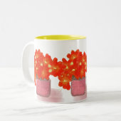 Mug de marguerites peintes (Devant gauche)