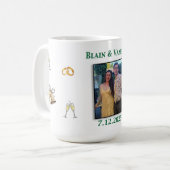 Mug de mariage de Blain (Devant gauche)