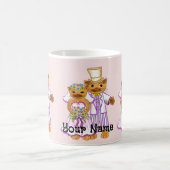 Mug de mariage de mariée et marié chat (Centre)