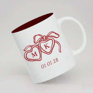 Mug de mariage personnalisé Cadeau de fiançailles