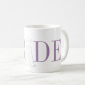 Mug de mariée (Devant droit)