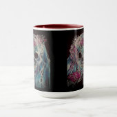 Mug de mariée crânienne 15 oz. (Centre)