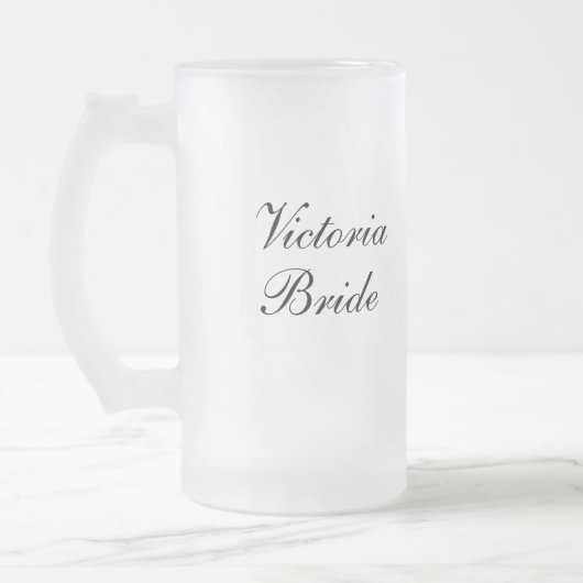 Mug de mariée personnalisée (Gauche)