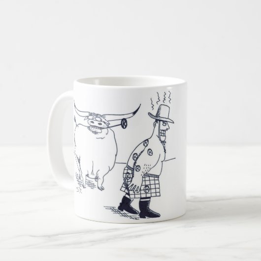 Mug de marque Cowboy (Devant gauche)