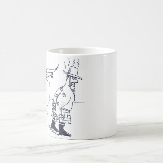 Mug de marque Cowboy (Centre)