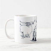 Mug de marque Cowboy (Gauche)