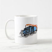 Mug De marteau camionneur vers le bas (Gauche)