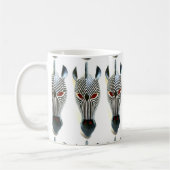 mug de masque zèbre africain (Gauche)