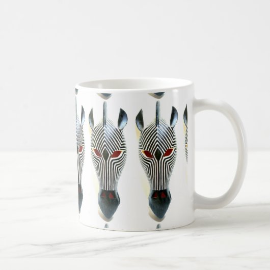 mug de masques de zèbre africain (Droite)