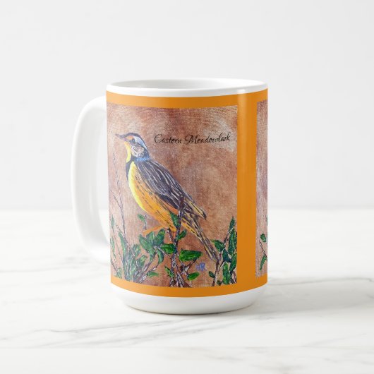 Mug de Meadowlark oriental (Devant gauche)