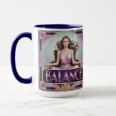 Mug de méditation Équilibre Art Déco (Gauche)