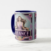 Mug de méditation Équilibre Art Déco (Devant gauche)
