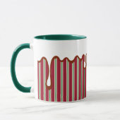 Mug de menthe de Noël (Gauche)