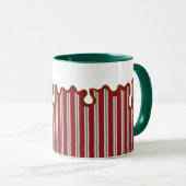 Mug de menthe de Noël (Devant droit)