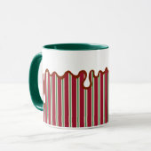 Mug de menthe de Noël (Devant gauche)