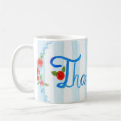 Mug de Merci doux par ZAZZ_IT enseignant (Gauche)