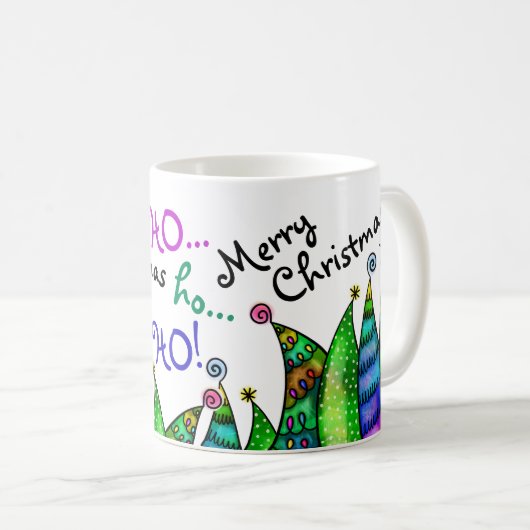 Mug de Merry Christmas (Devant droit)