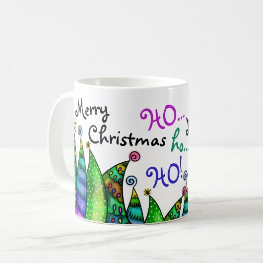 Mug de Merry Christmas (Devant gauche)