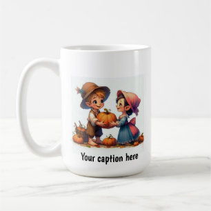 Mug De Mignons Jeunes Munchkins en Vêtements Anciens