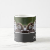 Mug De mignons petits oisons se serrant les uns contre (Centre)